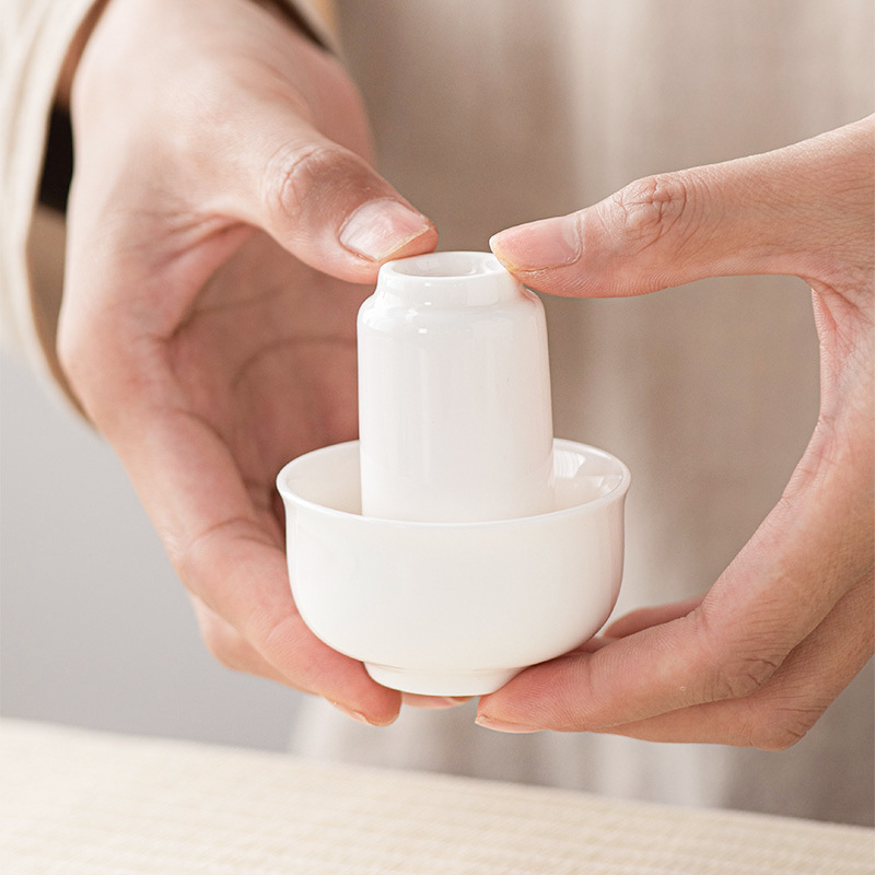 Oolong Tea Tea Art Training Fragrance-smelling Cup Set Assembling Zhu Ni Purple Sand Kung Fu Tea Set Tea Tea Cup Ceramic High White Porcelain