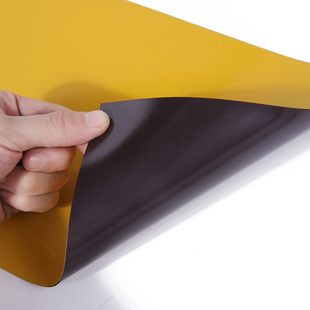 Soft Magnetic Refrigerator Magnet Patch DIY with Adhesive Film Strong Rubber Magnetic Patch Soft Cuttable Same-Sex Magnet