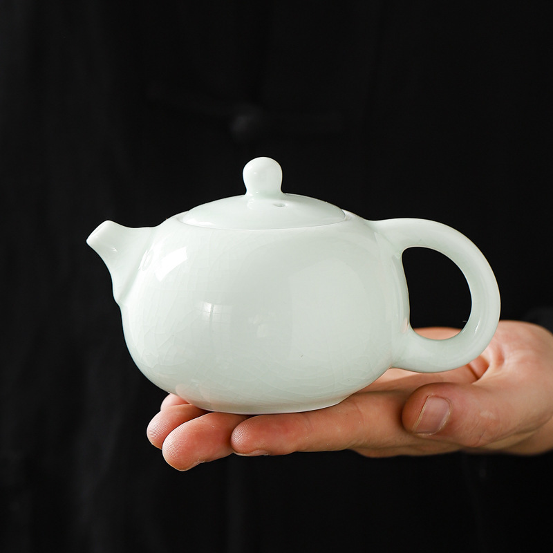 Ceramic Travel Tea Set suit Outdoor Portable Express One Pot Two Cups Dragon Boat Festival Company Annual Meeting Accompanying Gift