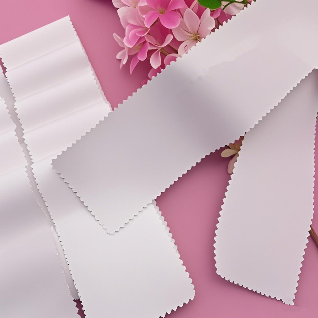 40 Pieces of White Patchwork Fabric Strips for Hair Ties, Quilting Strips, Jelly Rolls