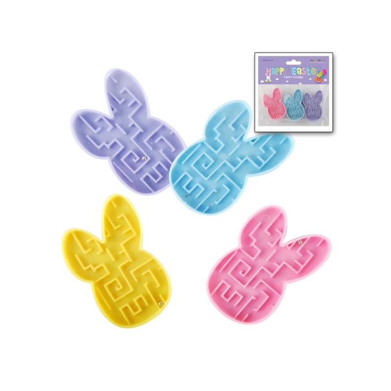 Пасхальный специальный лабиринт шарик в форме ушей кролика маленькая игрушка подарок для детей на праздник