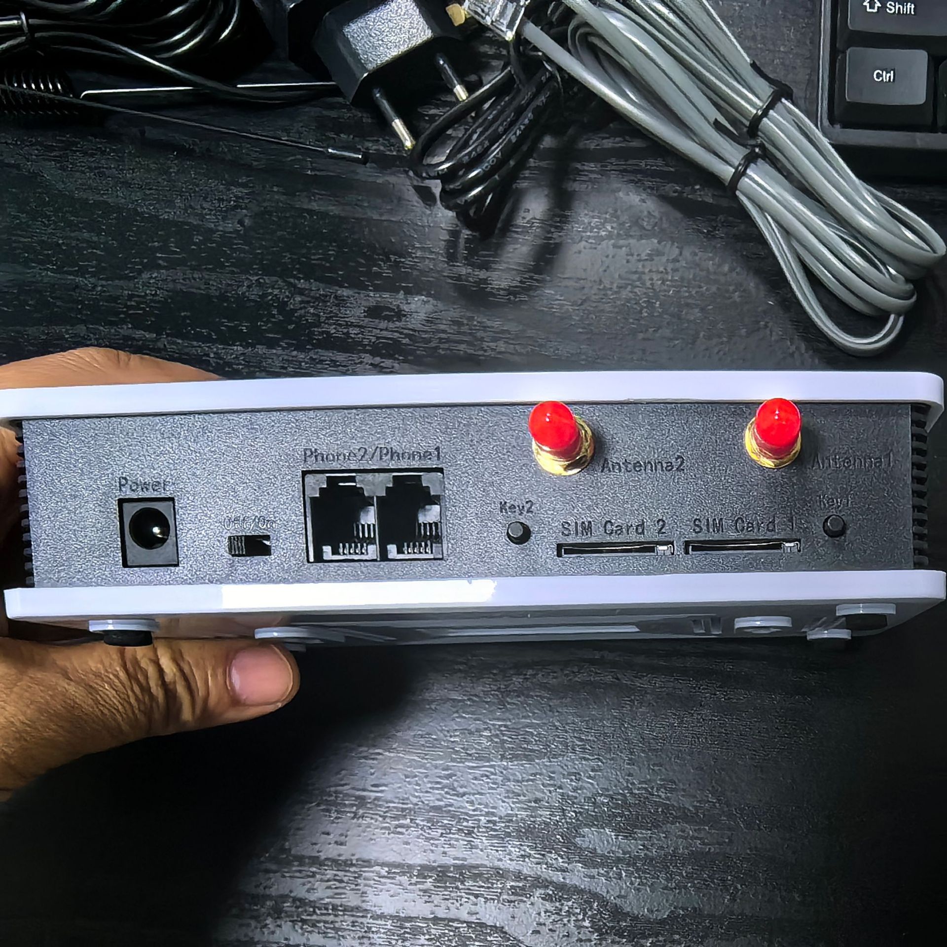 Dual Antenna Dual Card Gsm Dialer Wireless Dialer Network Dialer 2 Frequency Wireless Dialing Platform 188