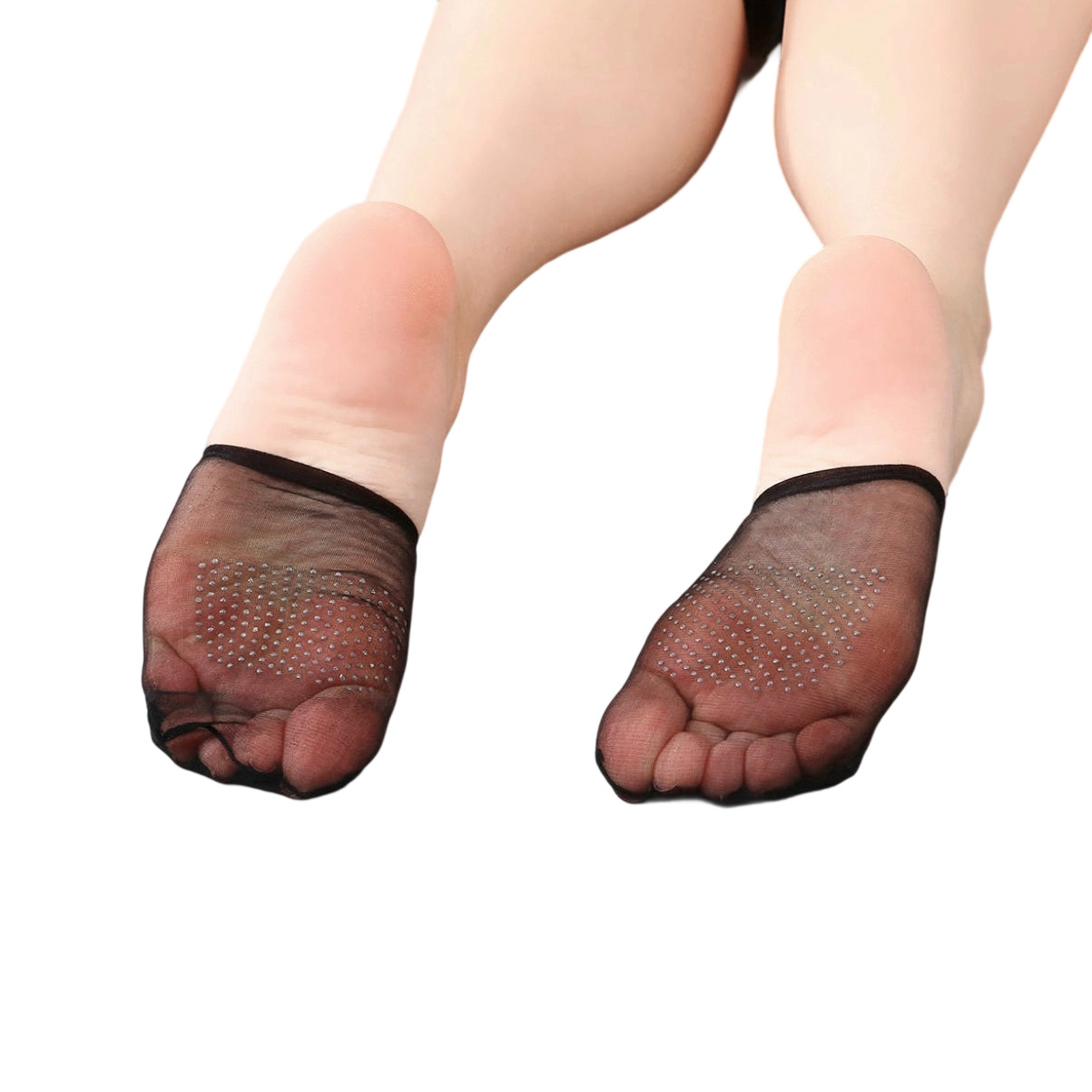 Полупальцевые носки, для высоких каблуков, женские, летние, тонкие, лодочки, невидимые носки, нескользящие