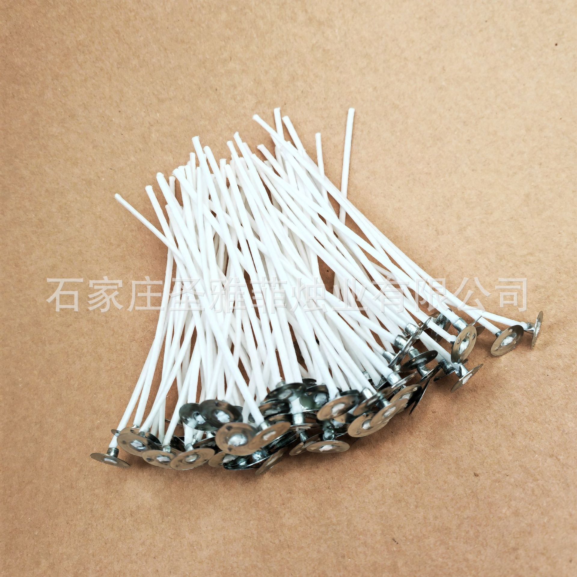 Candle Cotton Wick Wax Wick DIY Aromatherapy Candle Wick with Base Various Sizes