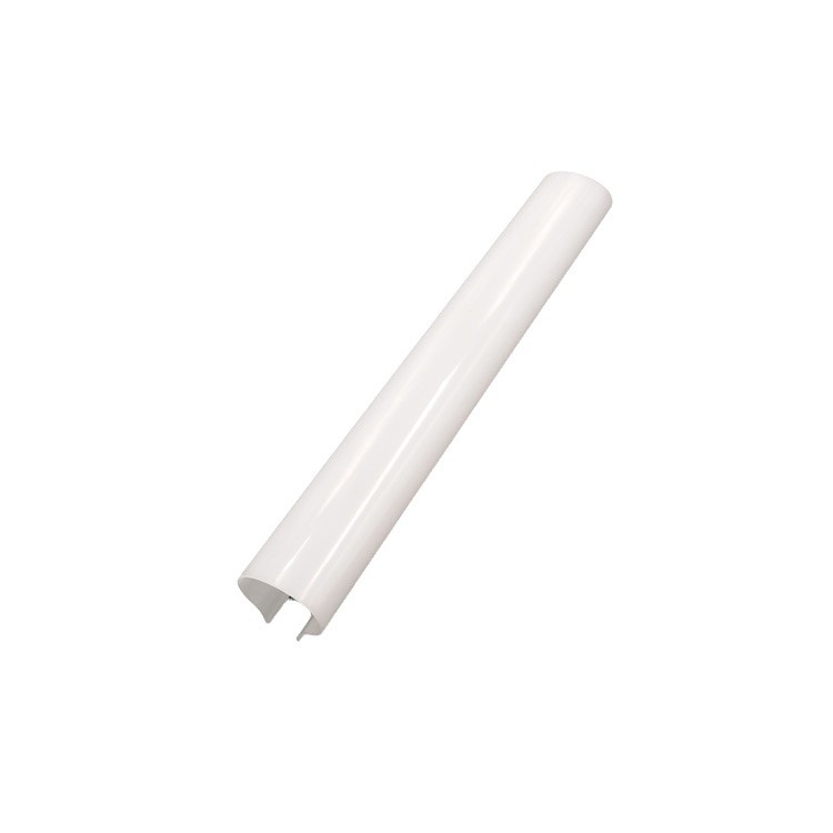 Highly Transmittance T5T8 Two-Color Tube Milky White Plus Transparent Two-Color Pc Tube Plastic Extrusion Led Two-Color Lampshade Light Strip