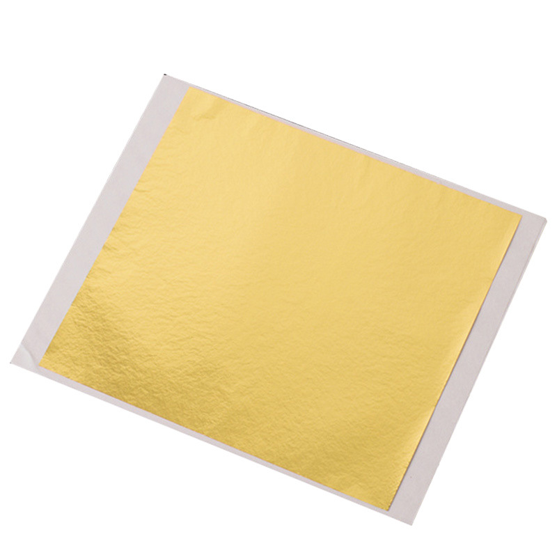 Manufacturer Specializes in Spot Supply of 14*14cm High-Quality Taiwan Gold Foil Furniture Decoration Gold Foil
