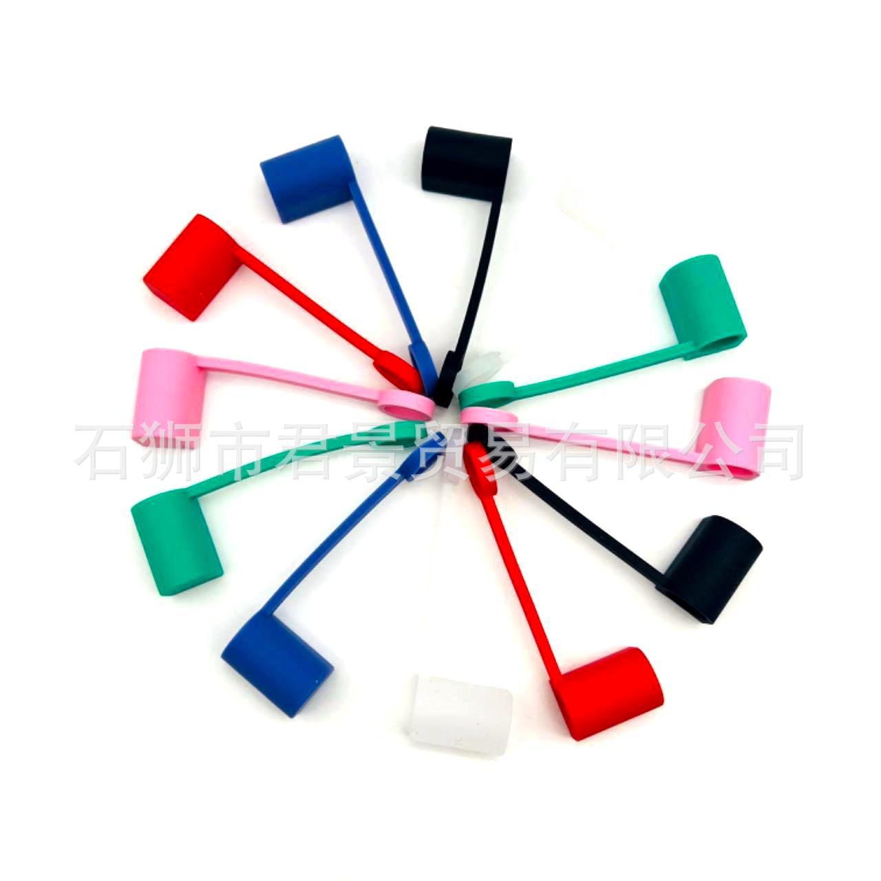 Соломенная крышка пищевого класса, DIY соломенные декоративные аксессуары, пробка для соломинки, силиконовая 8-10 мм