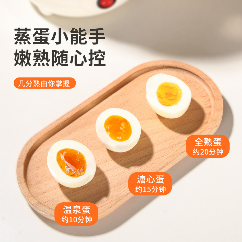Egg Steamer Household Multifunctional Egg Cooker Three-Layer Large-Capacity Breakfast Machine Automatic Power-Off Fully Automatic Electric Steamer