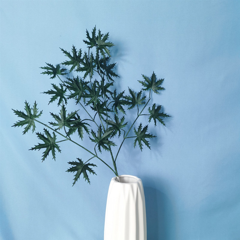 Wedding Green ins Mori Small Fresh Flower Green Plant Simulation Flower Wedding Auditorium Ceiling Hotel Layout Leaf