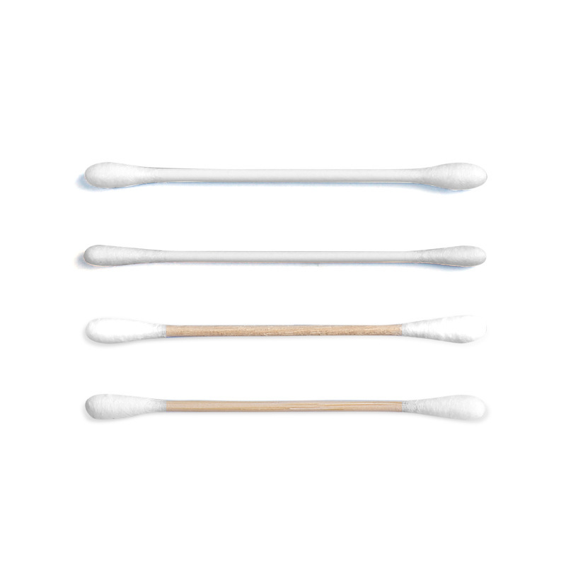 Little moxa summer blackhead acne stick disposable acne stick facial cleaning spiral head black cotton swab wholesale