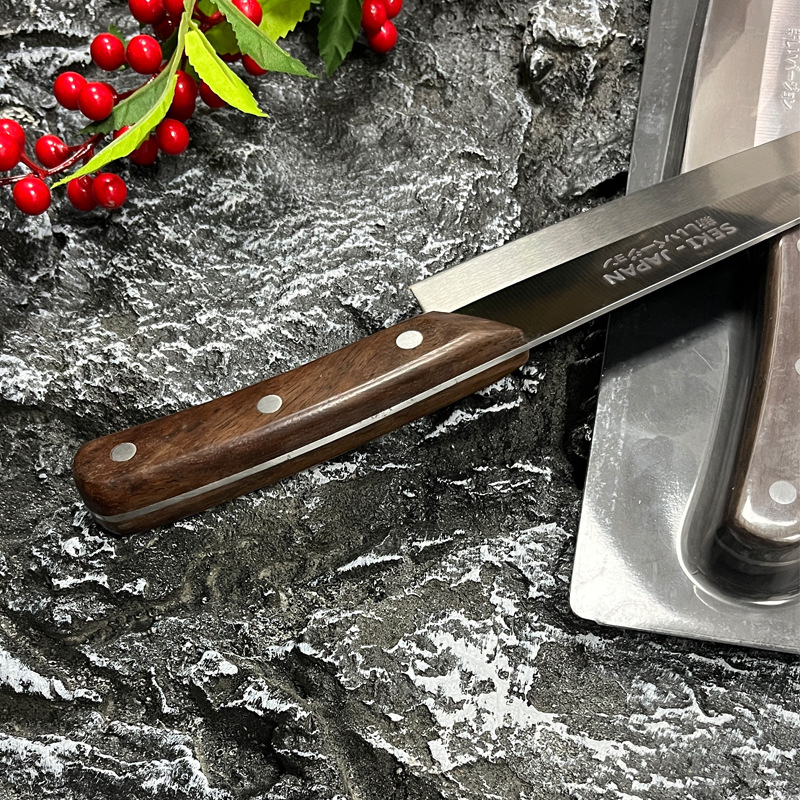 Hot sale chef knife multi-function all-steel one-piece kitchen knife Japanese style stainless steel fruit knife factory in stock wholesale