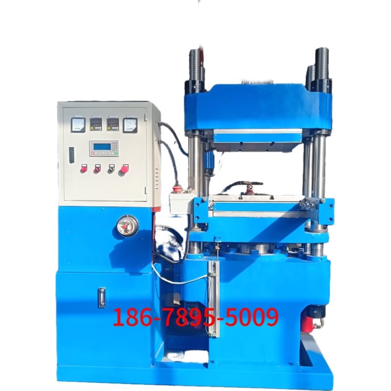 160T full-automatic vulcanizing machine factory pin seal ring hot pressing vulcanizing machine full-automatic control hydraulic press