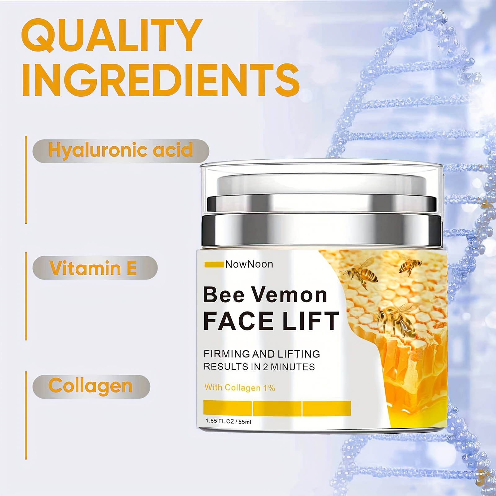 【Ndc】Cross-Border Nownoon Bee Vemon Day&Night Face Lift 55ml