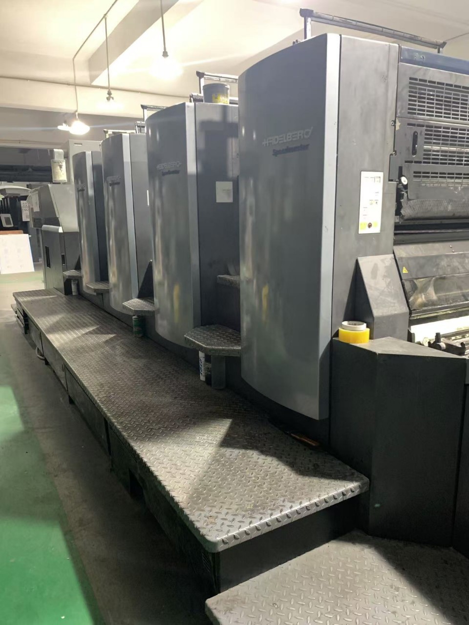 Heidelberg 06 Heidelberg Cd102 Four-Color Double Heightening Configuration