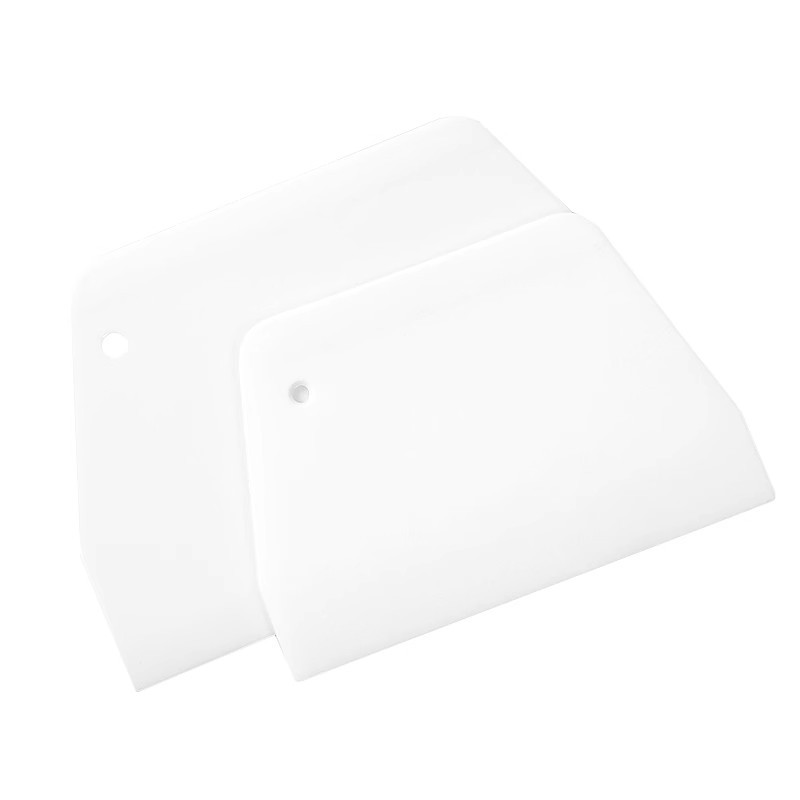 Scraper Baking Scraper Cutter Face Cutting Knife Plastic Household Rice Bowel Cake Pancake Food Grade Sticking Scraper Thickened