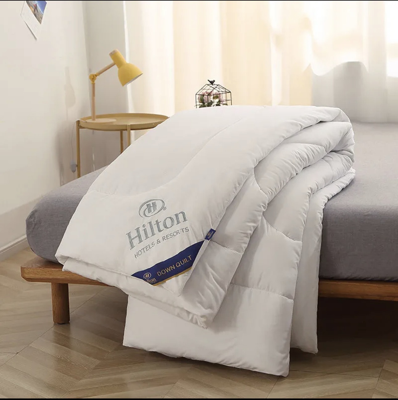 Hotel-Style White Goose down Imitation Duvet, Skin-Friendly for All Seasons, Spring, Autumn, Summer, Cool Quilt, Thickened Dormitory Warm Winter Quilt