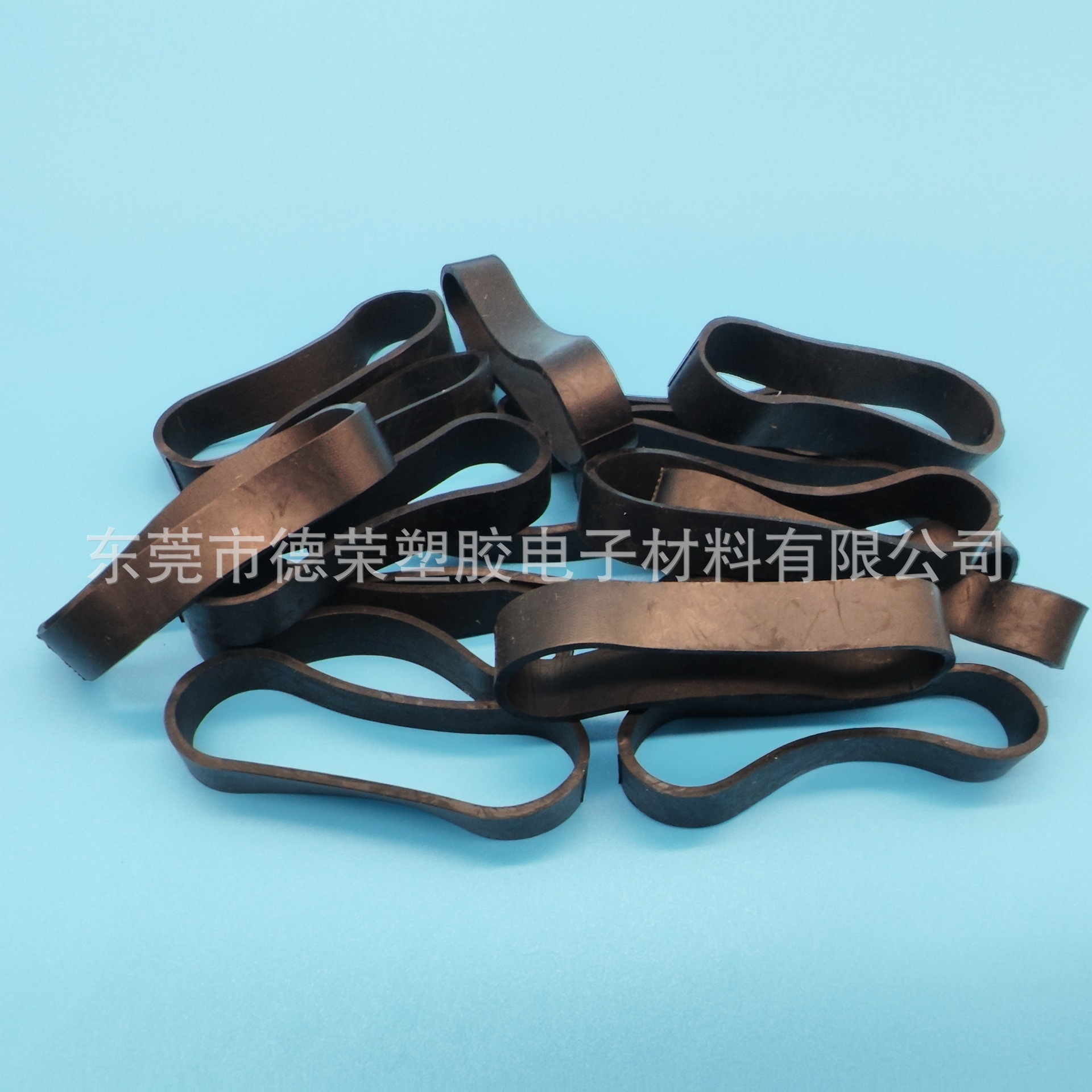 Rubber band Black semiconductor silicone rubber dust-free workshop packaging binding rubber ring binding electronic accessories anti-static