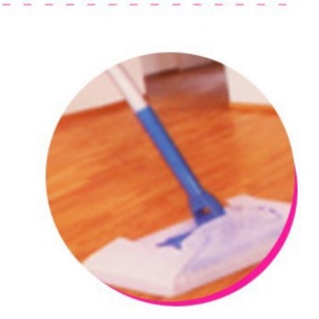 100 pieces of static dust removal paper plain disposable sticky dust collection paper Mop Mop Mop replacement towel portable and convenient.