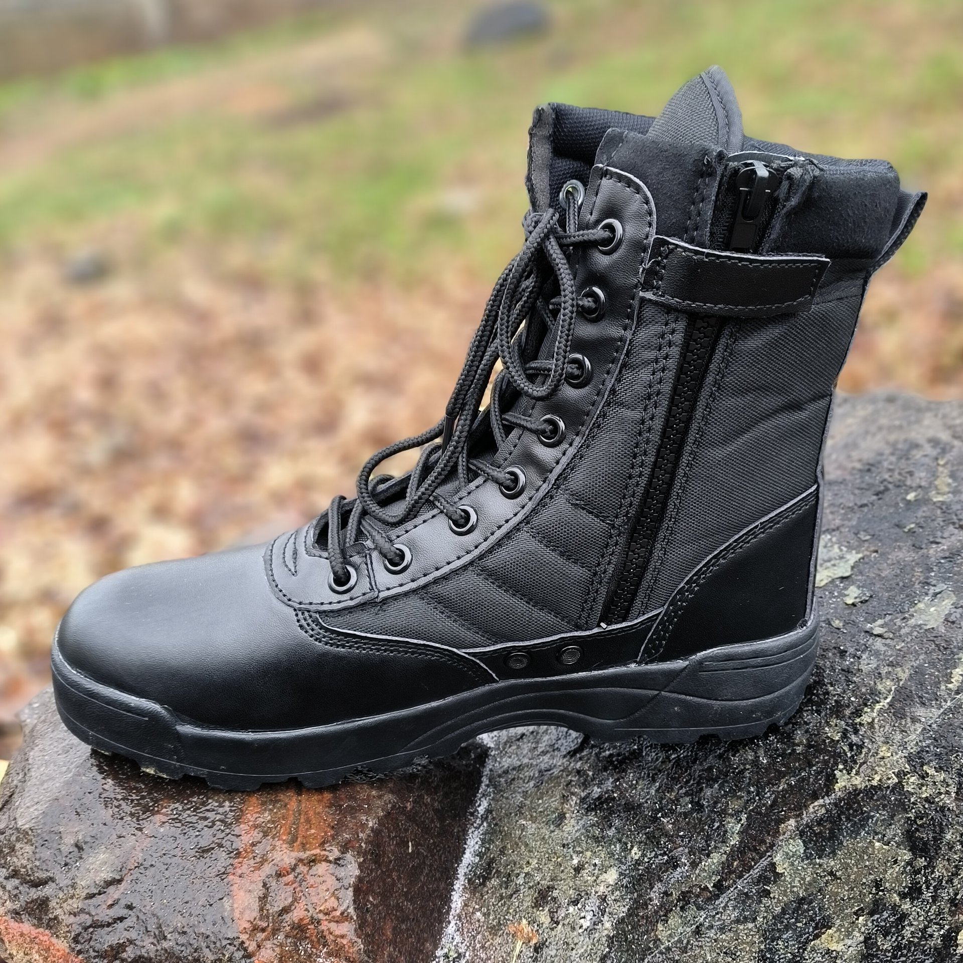 Cross-Border Direct Supply of Combat Boots, High-Top Breathable Tactical Boots, Outdoor Summer Camp Training Shoes, Hiking Shoes, Sf Delivery