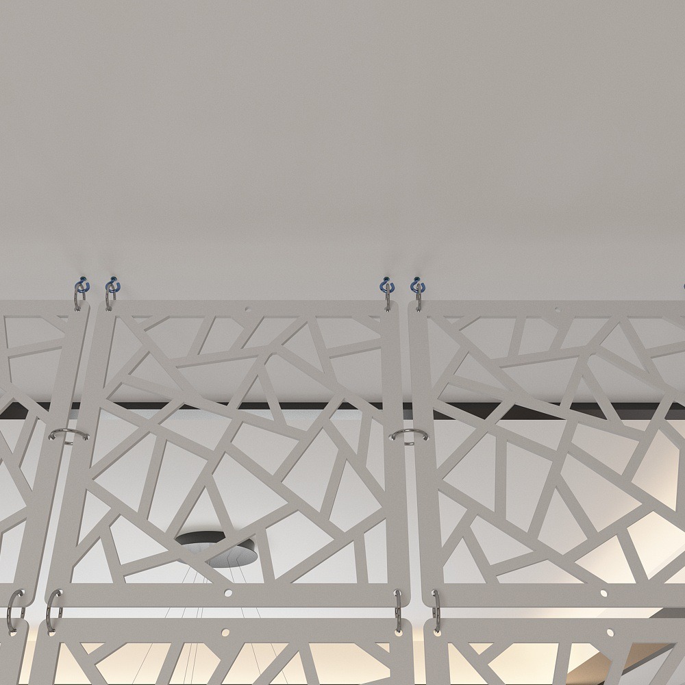 Hanging Screen Partition Entrance Fashion Living Room Dining Room Simple Modern Bedroom Folding Screen Partition Factory Direct Sale