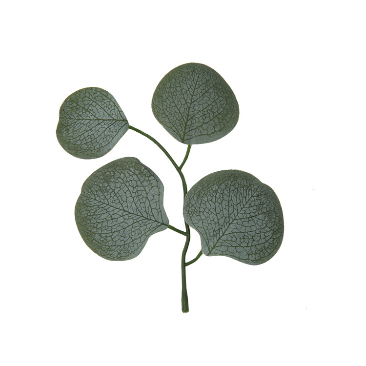 Simulation of single leaf eucalyptus leaf willow multi-size wedding decoration fake flowers hand-made factory wholesale