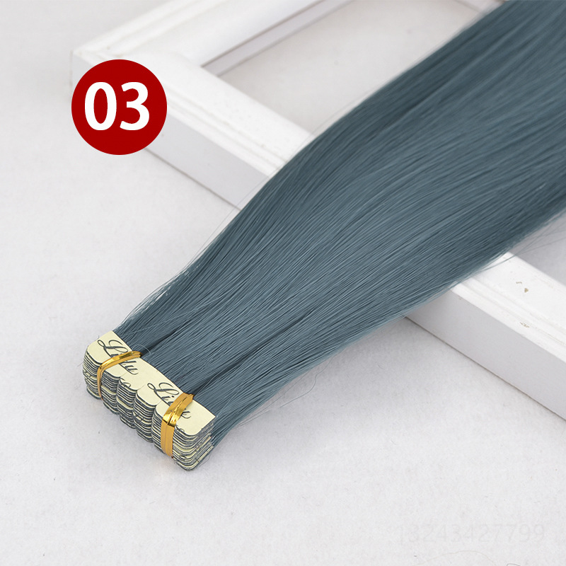 Traceless hair splicer color hair splicer wig hair splicer straight hair splicer color hanging ear dyed wig hair splicer hair splicer
