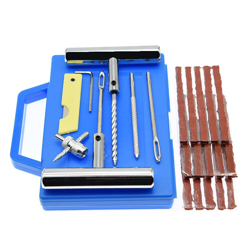 23-piece car tire repair kit rubber strip tire repair tool quick repair emergency kit