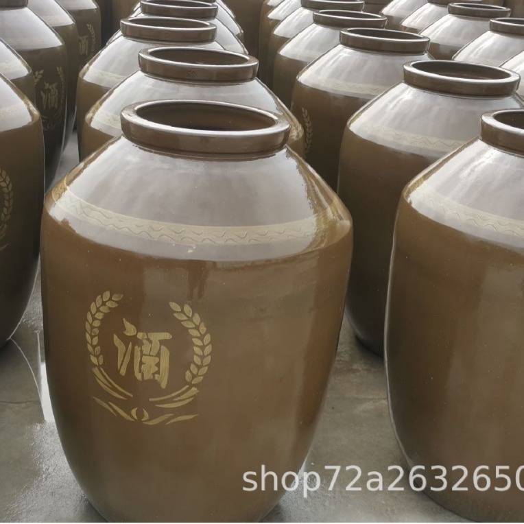 300kg Clay Wine Jars, Wine Containers, Sichuan Wine Storage Jars, Coarse Pottery, Large Capacity