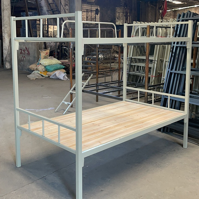 Manufacturer Supplies Profile Bunk Beds, School Dormitories, Iron Frame Beds, Staff High and Low Iron Beds, Construction Site Bunk Iron Beds
