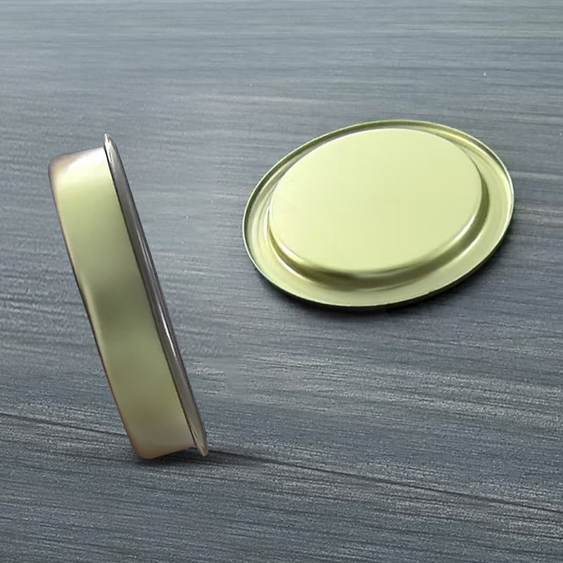 Factory Direct Supply Pagoda Lid Two-Piece Set Plastic Can Lid Tea Milk Powder Rice Flour Tea Medicine Candy Can Tinplate Lid