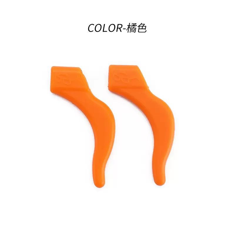 Factory direct silicone earmuffs glasses non-slip sleeve large ear hook ear hook ear drag sports anti-drop glasses accessories