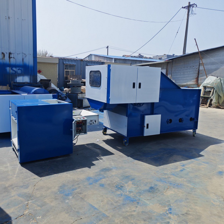 Toy Doll Cotton Filling Machine, Back Pillow Fiber Cotton Opening and Filling Machine, Dual Station down Jacket Filling Machine