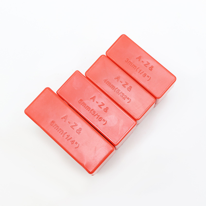 Steel Number Number Number Letter Punch Steel Seal Leather Logo Seal Number Punch English Letter Punch Steel Seal