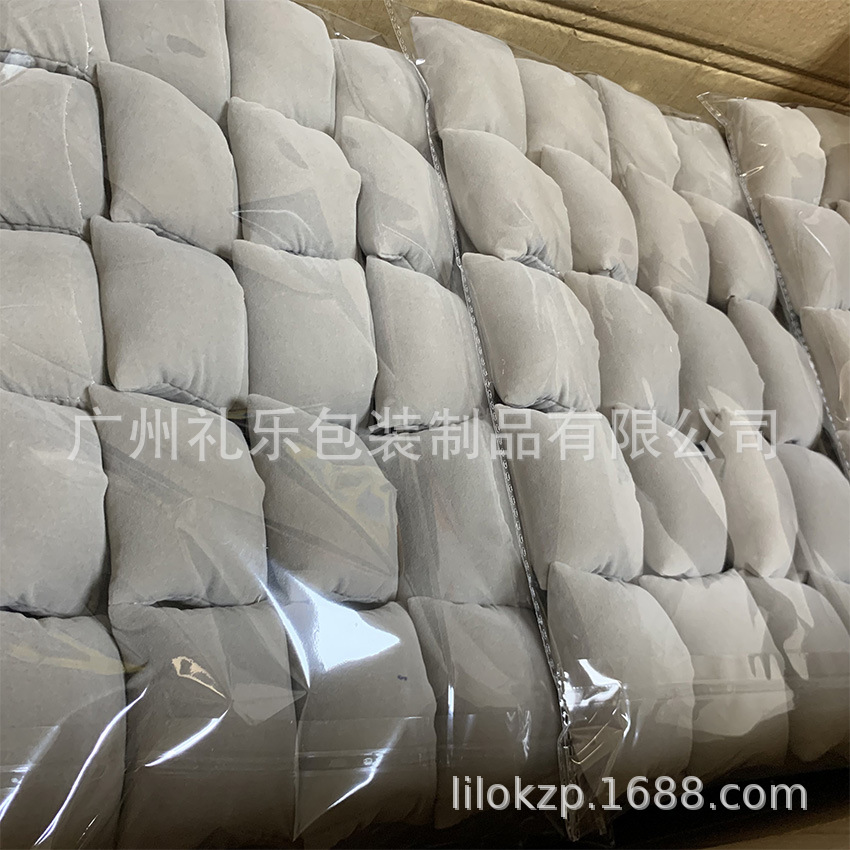 High-Quality Velvet Filled Cotton Jewelry Bracelet Display Purse Small Pillow Padded Pillows Personalized Customization