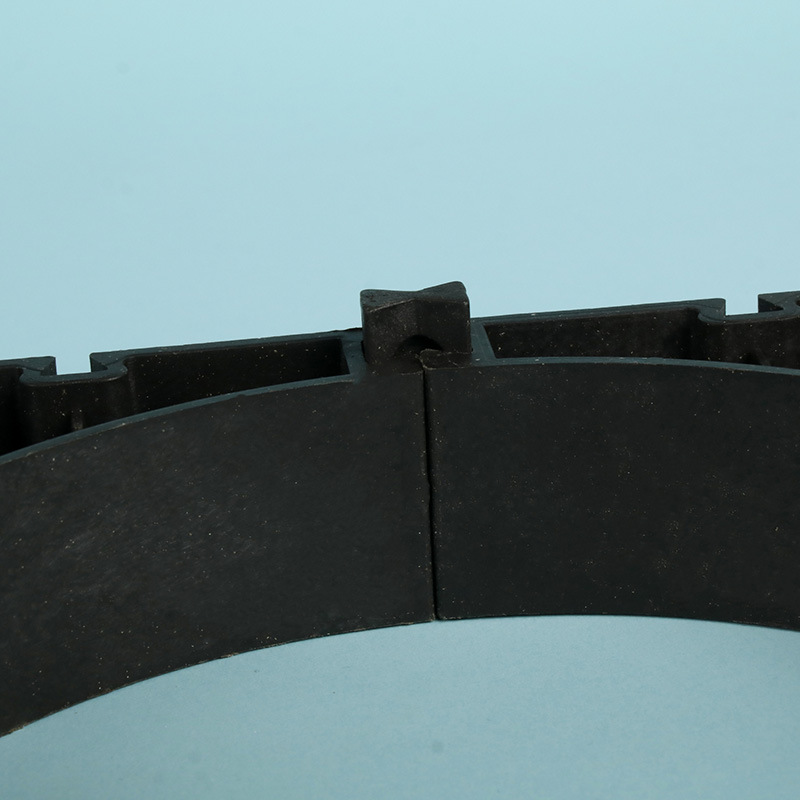 PVC power pipe pillow 110 pipe row fixed support communication power cable finisher plastic 200 pipe pillow row card