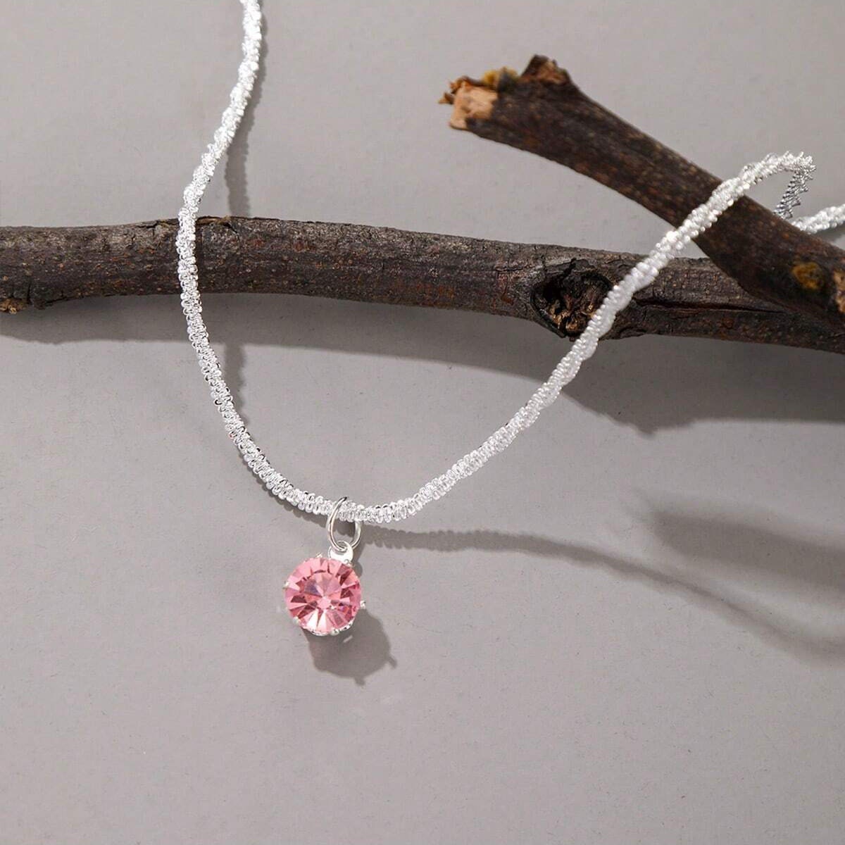 European and American Cross-border Explosions Elegant Zircon Full Diamond Necklace Clavicle Chain High-end Light Luxury Flash Women's Stacked Wearing Jewelry