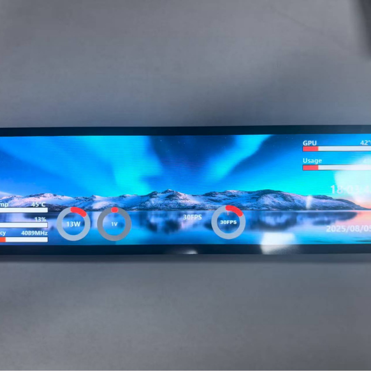 6.2 дюймовый двойной экран + плата умный дисплей корпус температура время свободный DIY компьютер водяное охлаждение двойной экран горячая модель