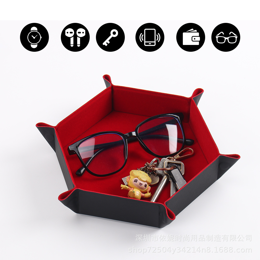 Магнитный поднос для кубиков с бархатной отделкой