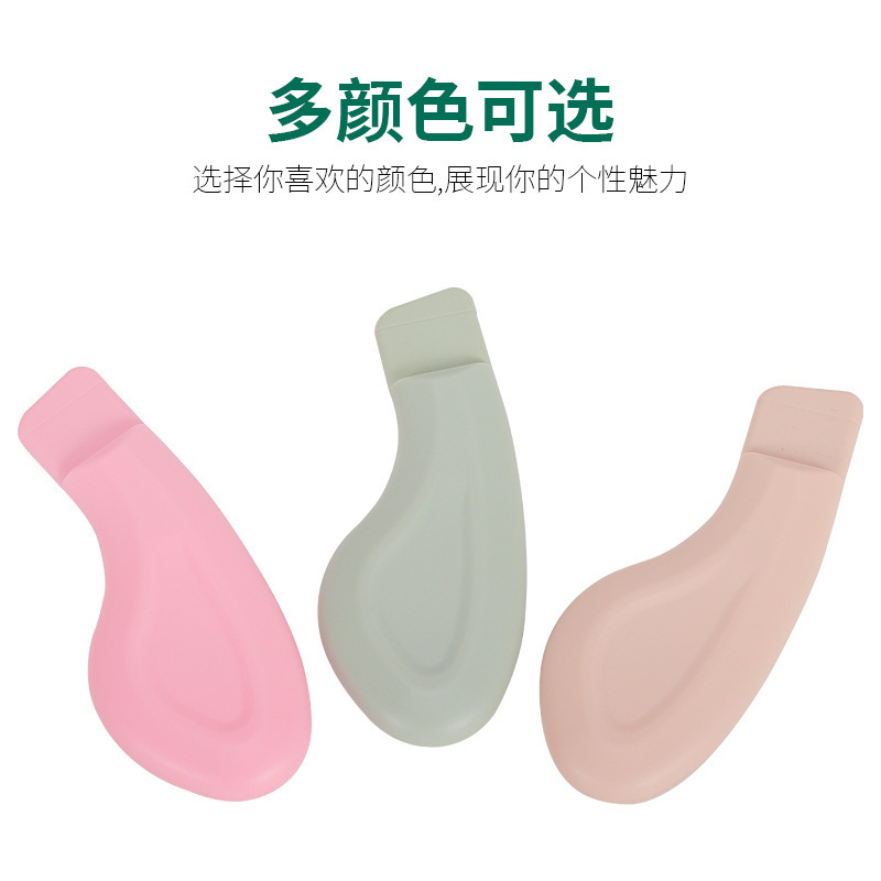 New product ergonomic blackhead shovel manual blackhead acne removal facial pore cleaning portable shovel knife