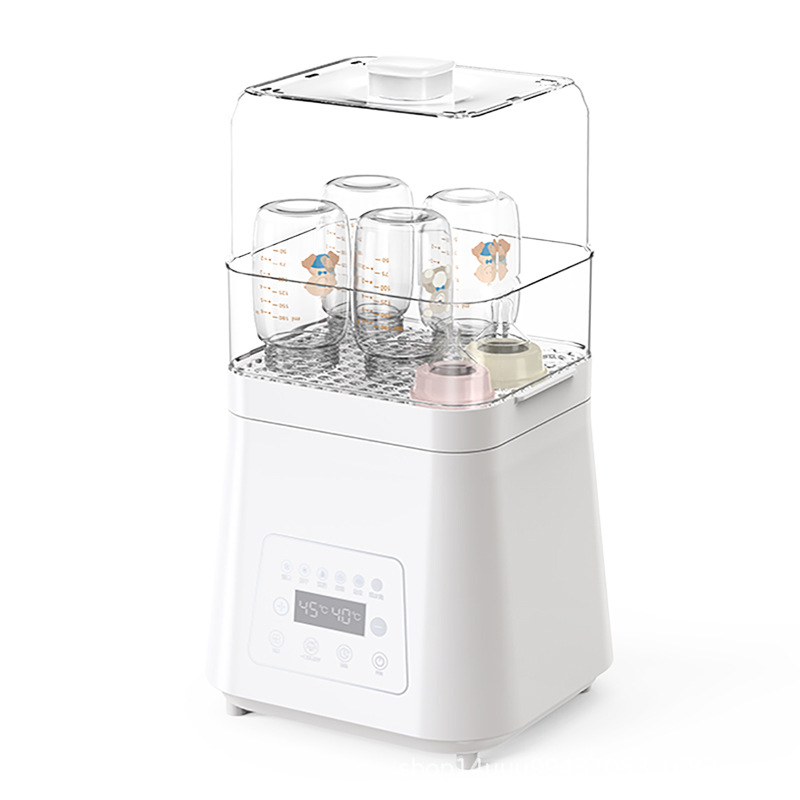Ou Shi Bottle Sterilization Machine with Drying, Warm Milk, Disinfection and Drying Three-In-One Steamed Food Water-Proof Stew Pot Baby Pot Cabinet