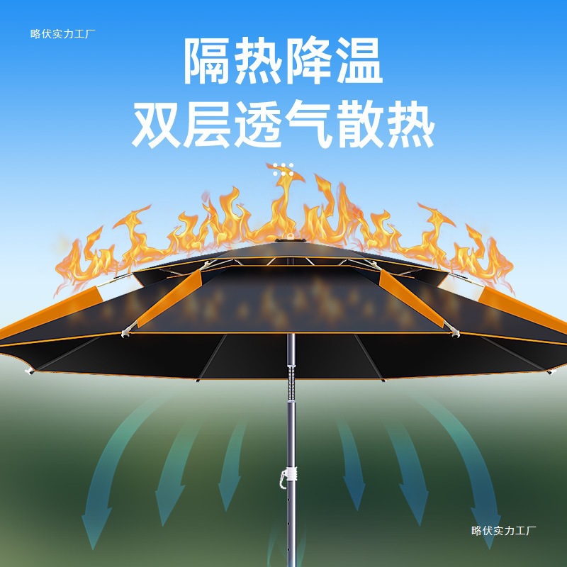 Rainproof Umbrella, Fishing Cane Umbrella, Outdoor Cane Parasol, Fishing Umbrella, Universal Large Fishing Umbrella, New Style