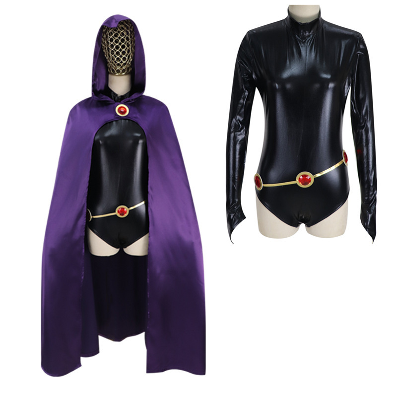 Sakura Yiman cos Secondary Animation cos Clothing Crow Junior Titan Raven Cosplay Clothing suit Clothing in stock