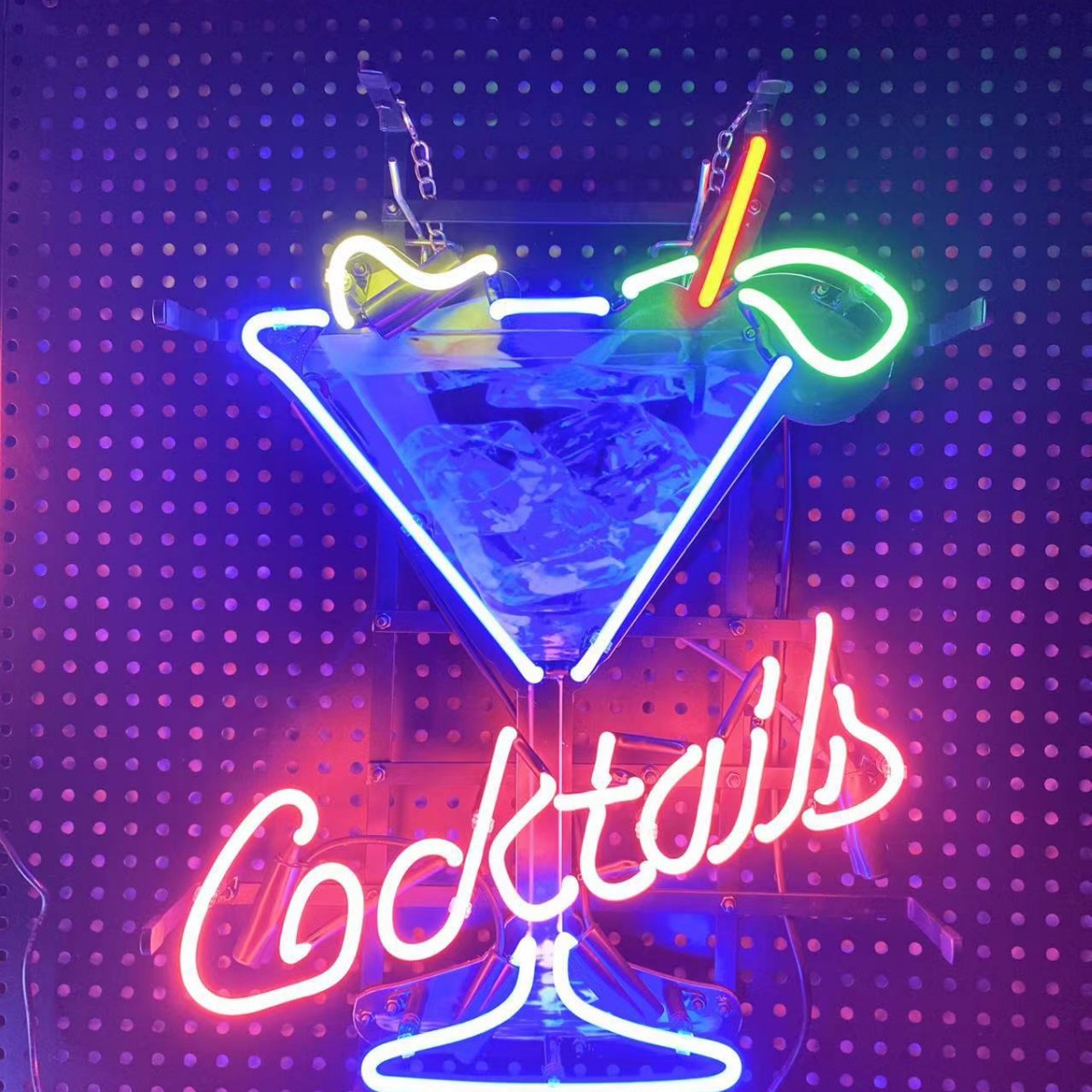 Fashion Hot Sale Uncle Barley Glass Neon Tube Letter Sign Neon Light Party Art Decoration Lamp Letter