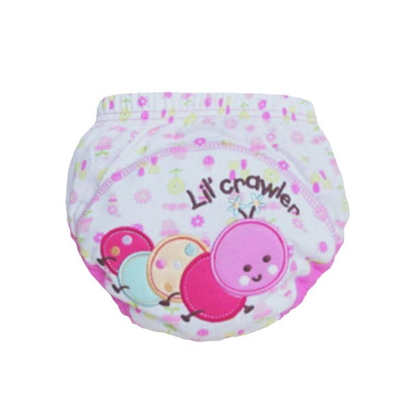 Children's cartoon diaper pants baby study pants infant cotton breathable training pants washable diaper pants pull-up pants