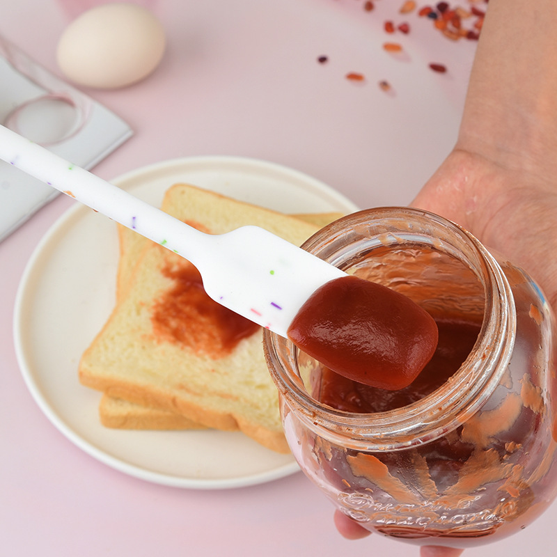 Factory wholesale silicone scraper nine-piece one-piece cream cake spatula barbecue oil brush baking suit