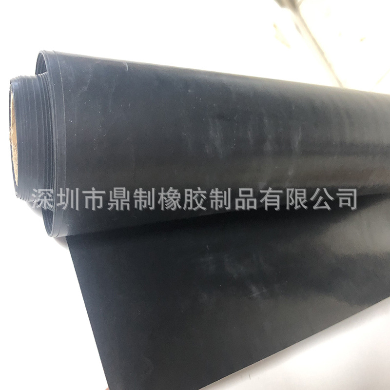 Black latex garment latex fabric coil high stretch film stretch effect is good for wholesale and retail