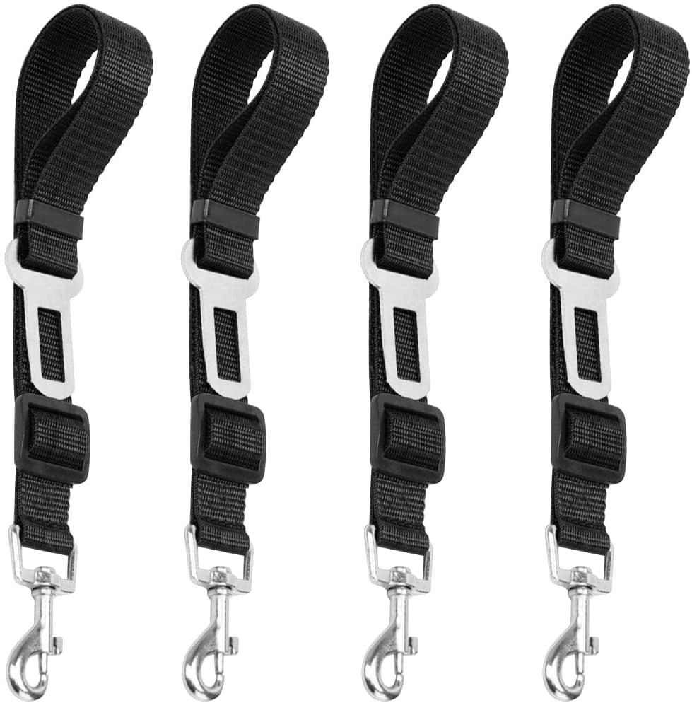 Car pet safety belt Dog retractable belt pet traction rope multifunctional car pet safety rope