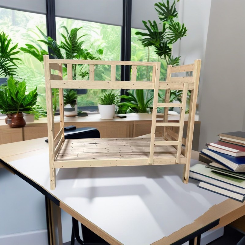 Solid wood bed modern simple 1.2 double bed frame economical factory direct rental home 1.5 meters double bed