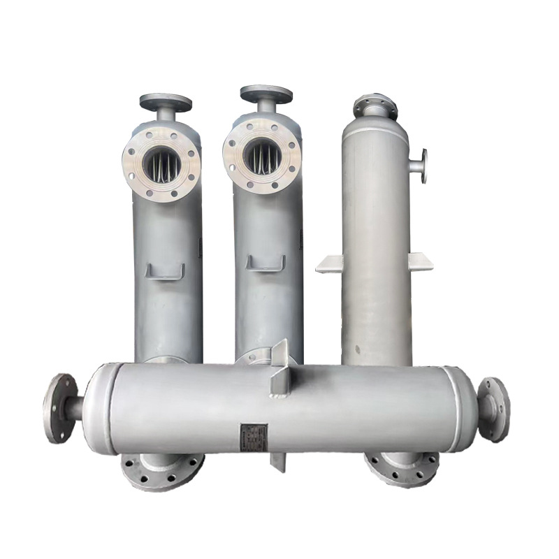 Chemical Pure Water Heat Exchanger Double Pipe Plate Column Heat Exchanger Stainless Steel Threaded Winding Pipe Cooler