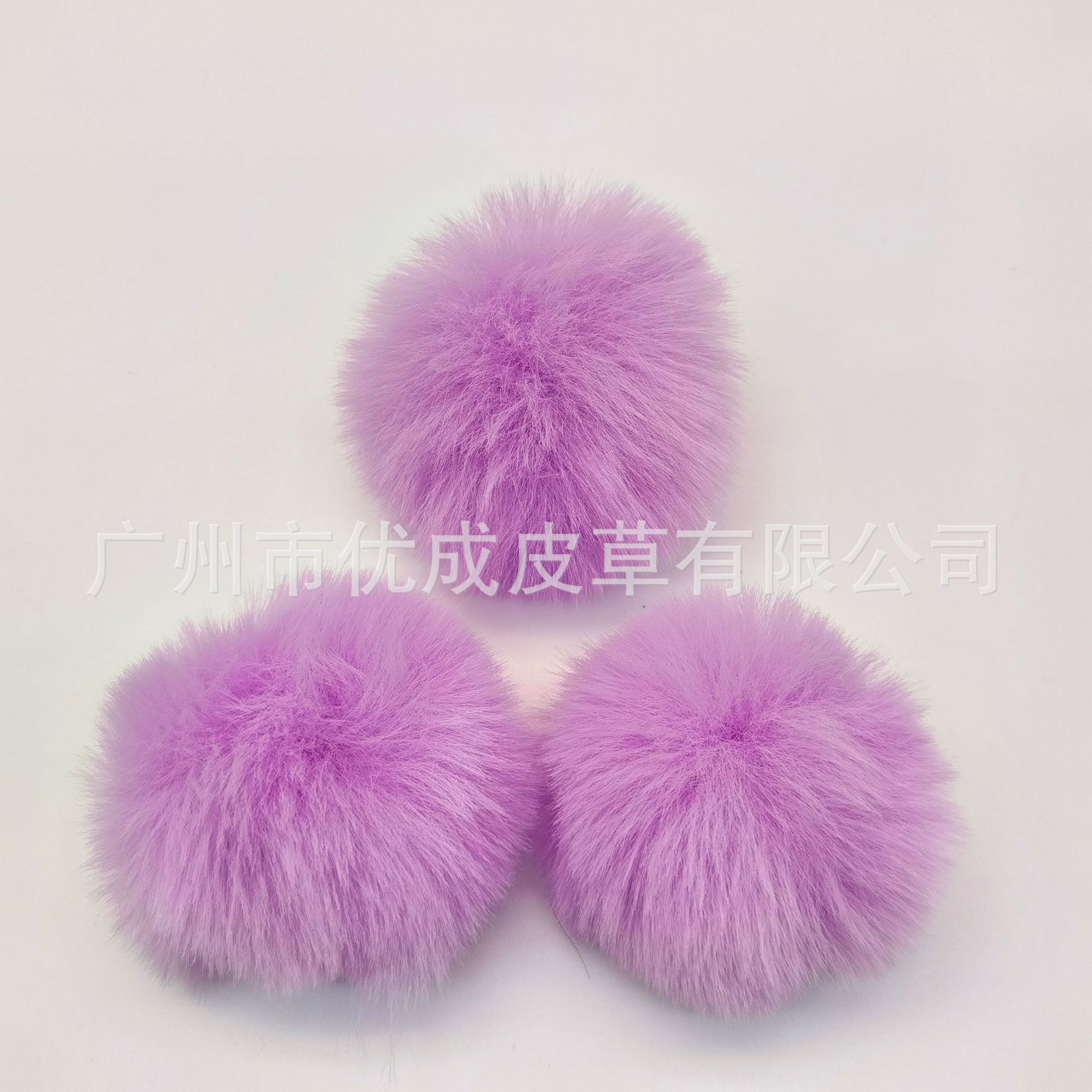 Foreign trade 6CM imitation rex rabbit fur ball clothing accessories DIY jewelry pendant fur ball artificial fur ball keychain accessories